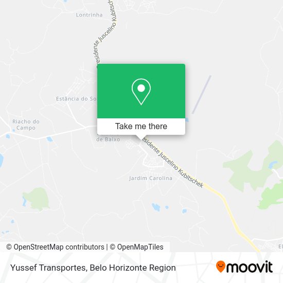 Yussef Transportes map