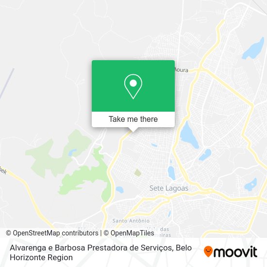 Alvarenga e Barbosa Prestadora de Serviços map