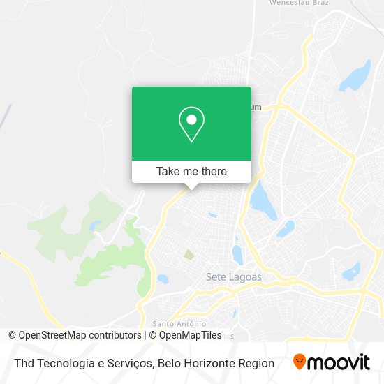 Thd Tecnologia e Serviços map
