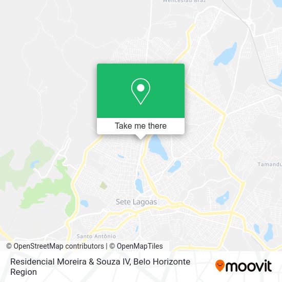 Residencial Moreira & Souza IV map