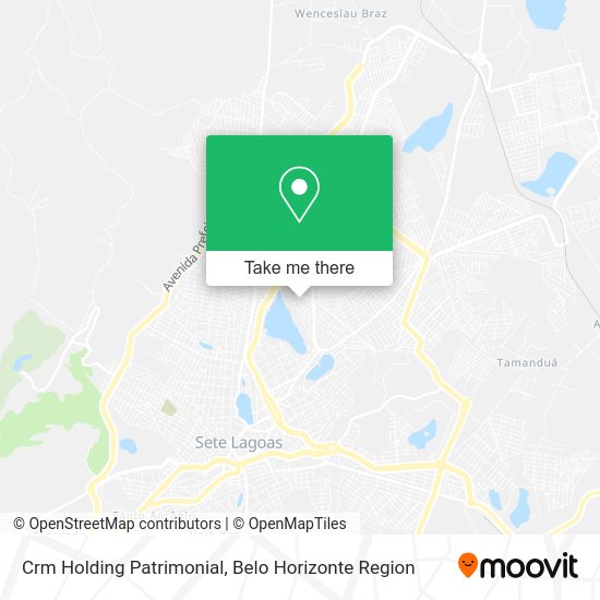 Crm Holding Patrimonial map