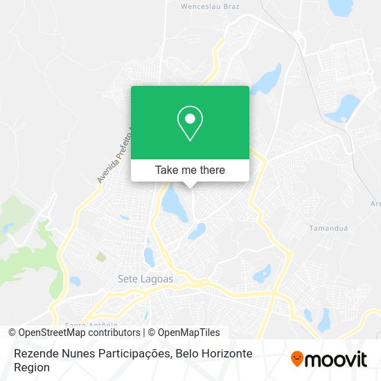 Rezende Nunes Participações map