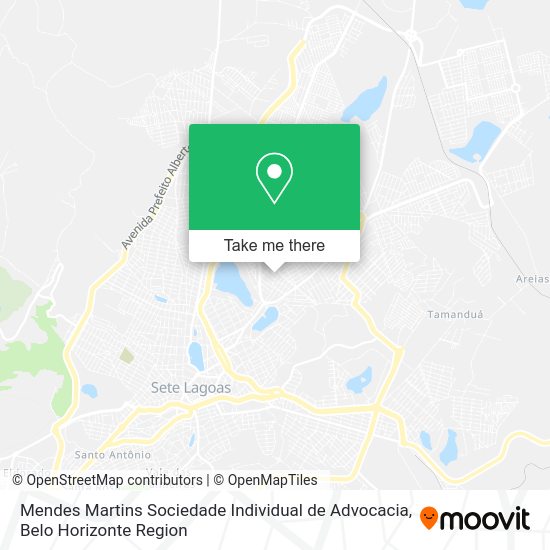 Mendes Martins Sociedade Individual de Advocacia map