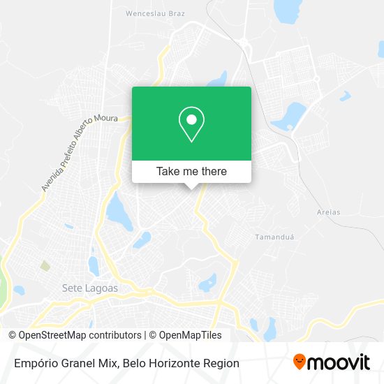 Empório Granel Mix map