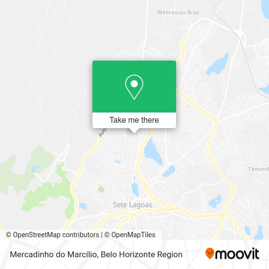Mercadinho do Marcílio map
