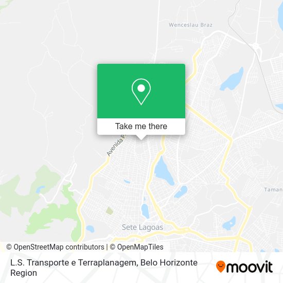 L.S. Transporte e Terraplanagem map