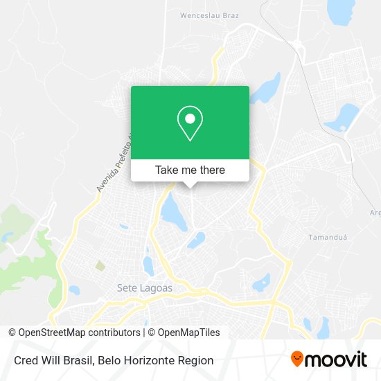 Cred Will Brasil map