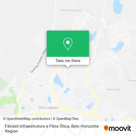 Fibrasil Infraestrutura e Fibra Ótica map