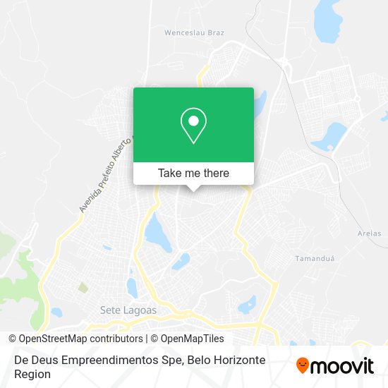 De Deus Empreendimentos Spe map