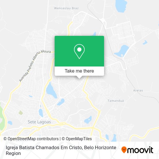 Igreja Batista Chamados Em Cristo map