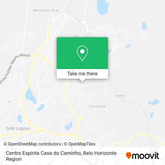 Centro Espírita Casa do Caminho map