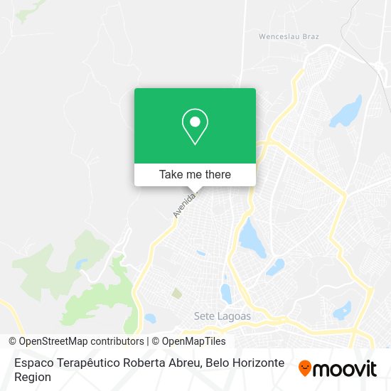Espaco Terapêutico Roberta Abreu map