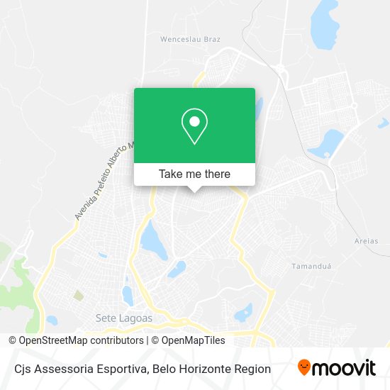 Cjs Assessoria Esportiva map