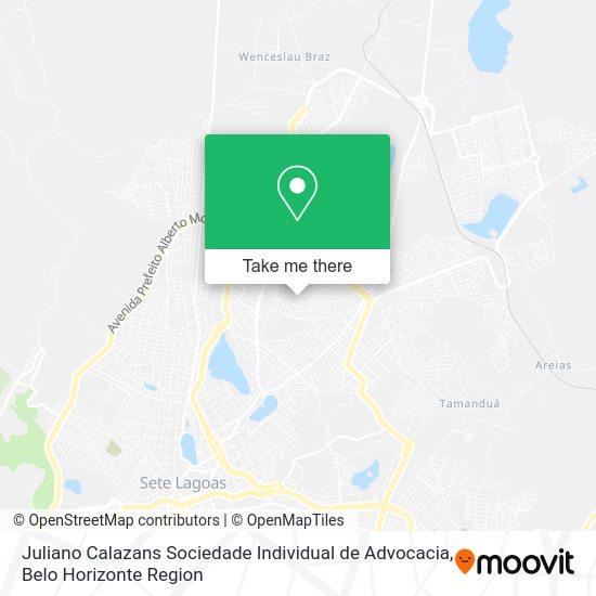 Juliano Calazans Sociedade Individual de Advocacia map