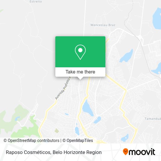 Raposo Cosméticos map