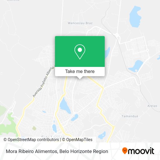 Mora Ribeiro Alimentos map