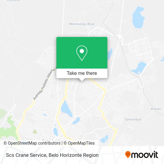 Scs Crane Service map