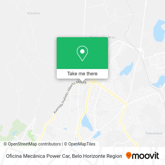 Oficina Mecânica Power Car map