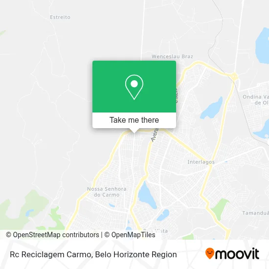 Rc Reciclagem Carmo map