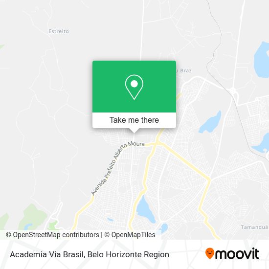 Academia Via Brasil map