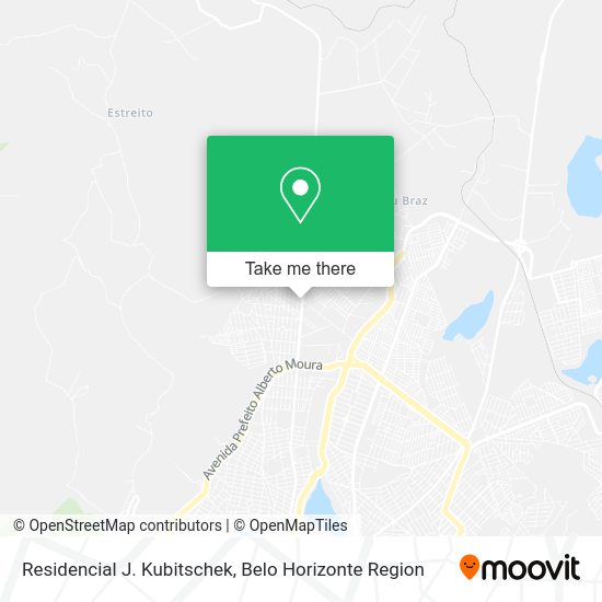 Residencial J. Kubitschek map