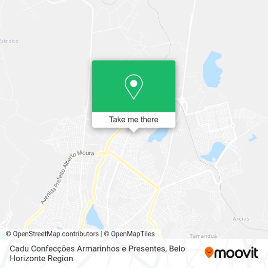 Cadu Confecções Armarinhos e Presentes map