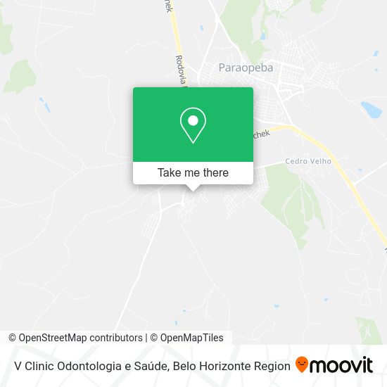 V Clinic Odontologia e Saúde map
