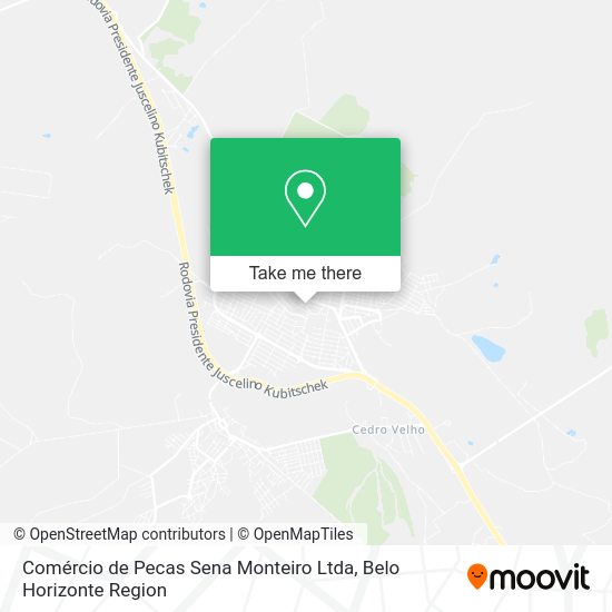 Comércio de Pecas Sena Monteiro Ltda map