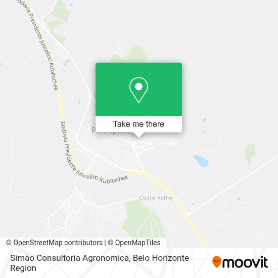 Simão Consultoria Agronomica map