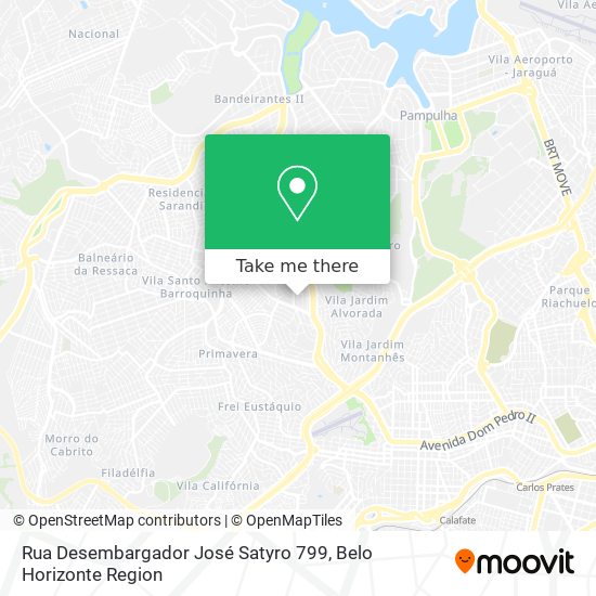 Rua Desembargador José Satyro 799 map