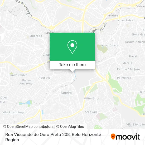 Rua Visconde de Ouro Preto 208 map