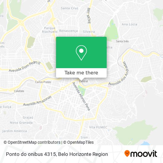 Ponto do onibus 4315 map