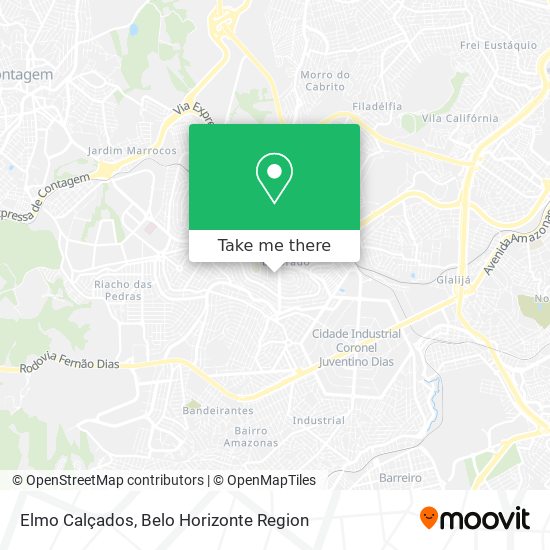 Elmo Calçados map