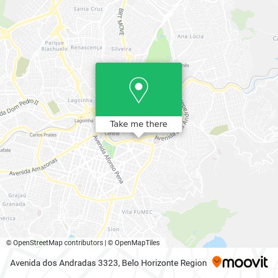 Avenida dos Andradas 3323 map