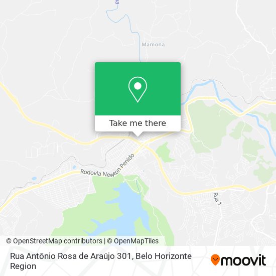 Rua Antônio Rosa de Araújo 301 map