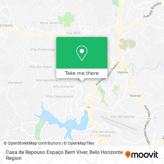 Casa de Repouso Espaço Bem Viver map