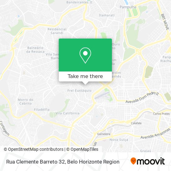 Rua Clemente Barreto 32 map