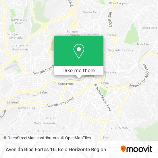 Avenida Bias Fortes 16 map
