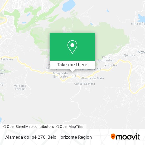 Alameda do Ipê 270 map