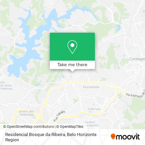 Residencial Bosque da Ribeira map