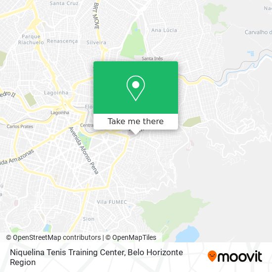 Niquelina Tenis Training Center map