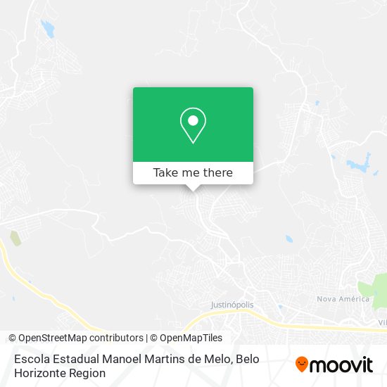 Escola Estadual  Manoel Martins de Melo map