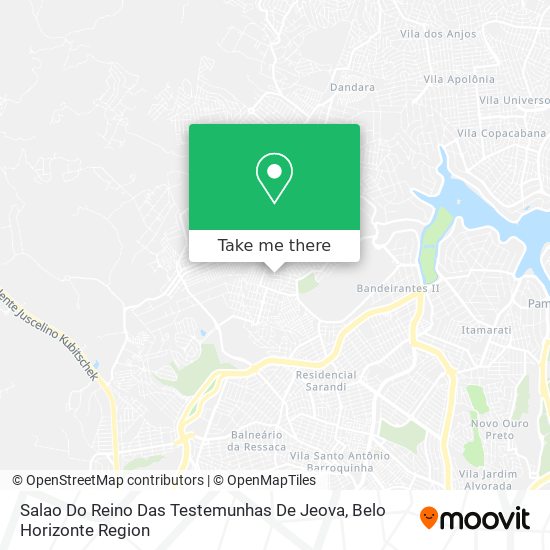 Salao Do Reino Das Testemunhas De Jeova map