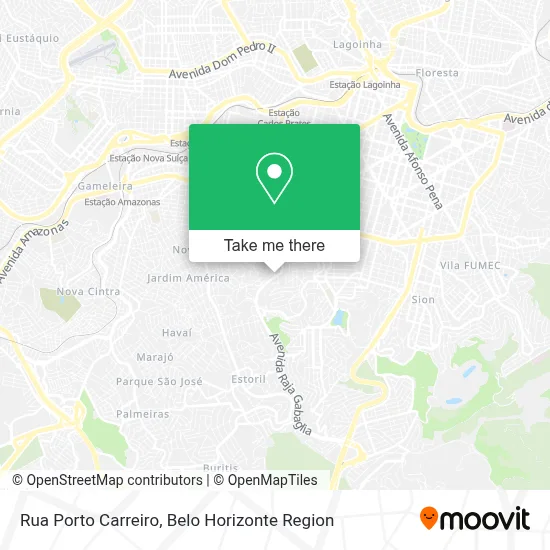 Rua Porto Carreiro map