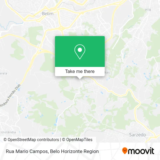 Rua Mario Campos map