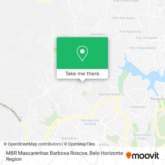 MBR Mascarenhas Barbosa Roscoe map