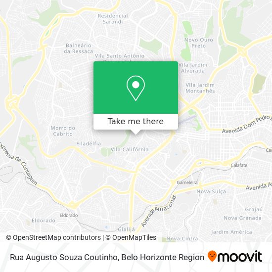 Rua Augusto Souza Coutinho map