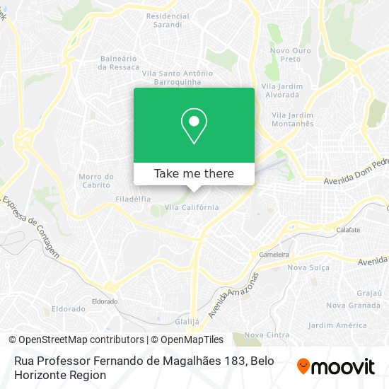Rua Professor Fernando de Magalhães 183 map