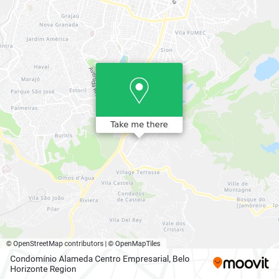 Mapa Condomínio Alameda Centro Empresarial