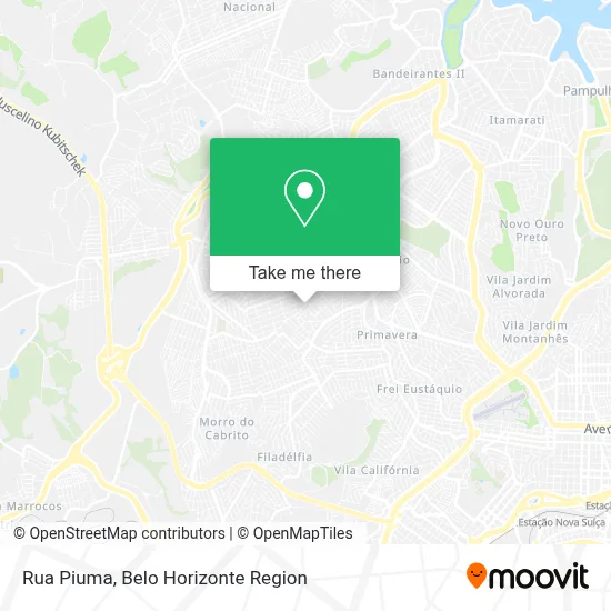 Rua Piuma map